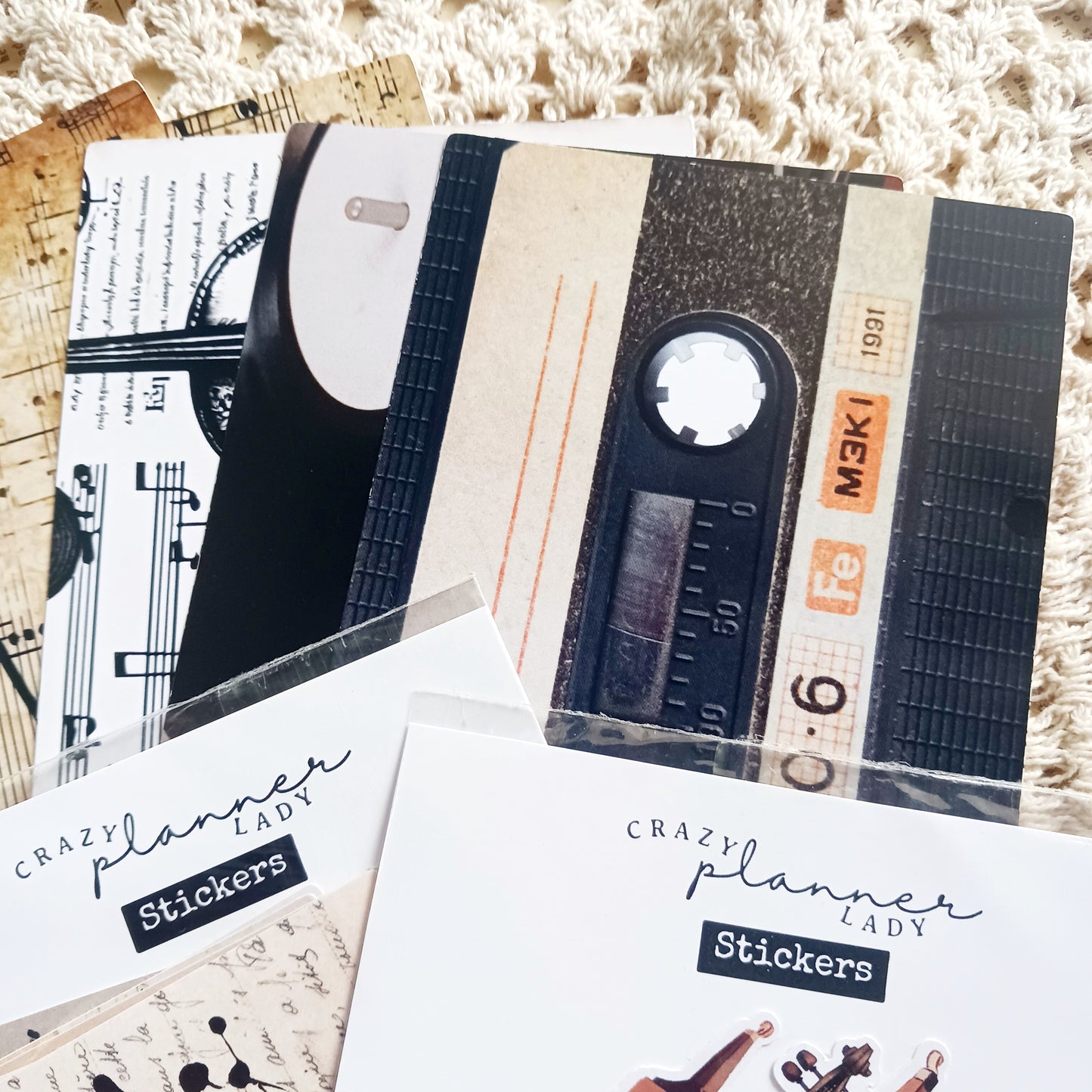 Music Mini Journal Kit - Journaling & Scrapbooking Essentials