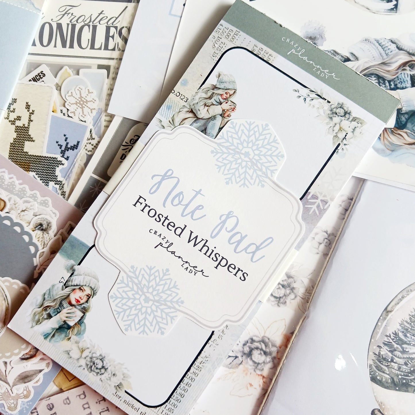Note Pad - Frosted Whispers
