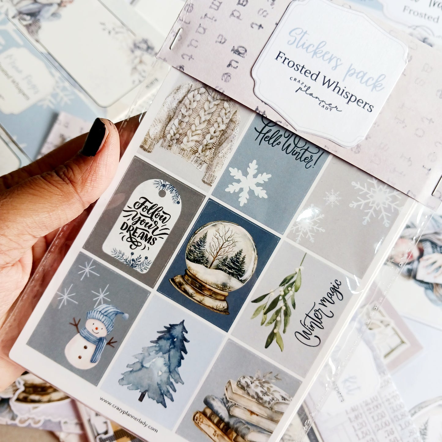 Sticker Sheets Bundle - Frosted Whispers