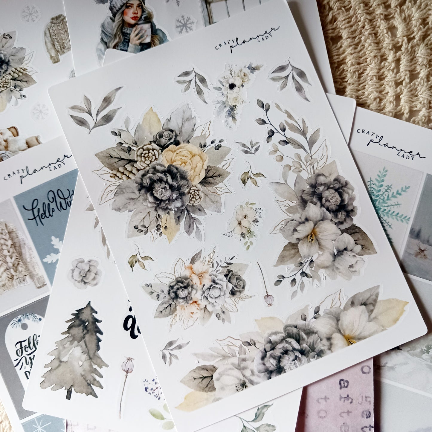 Sticker Sheets Bundle - Frosted Whispers