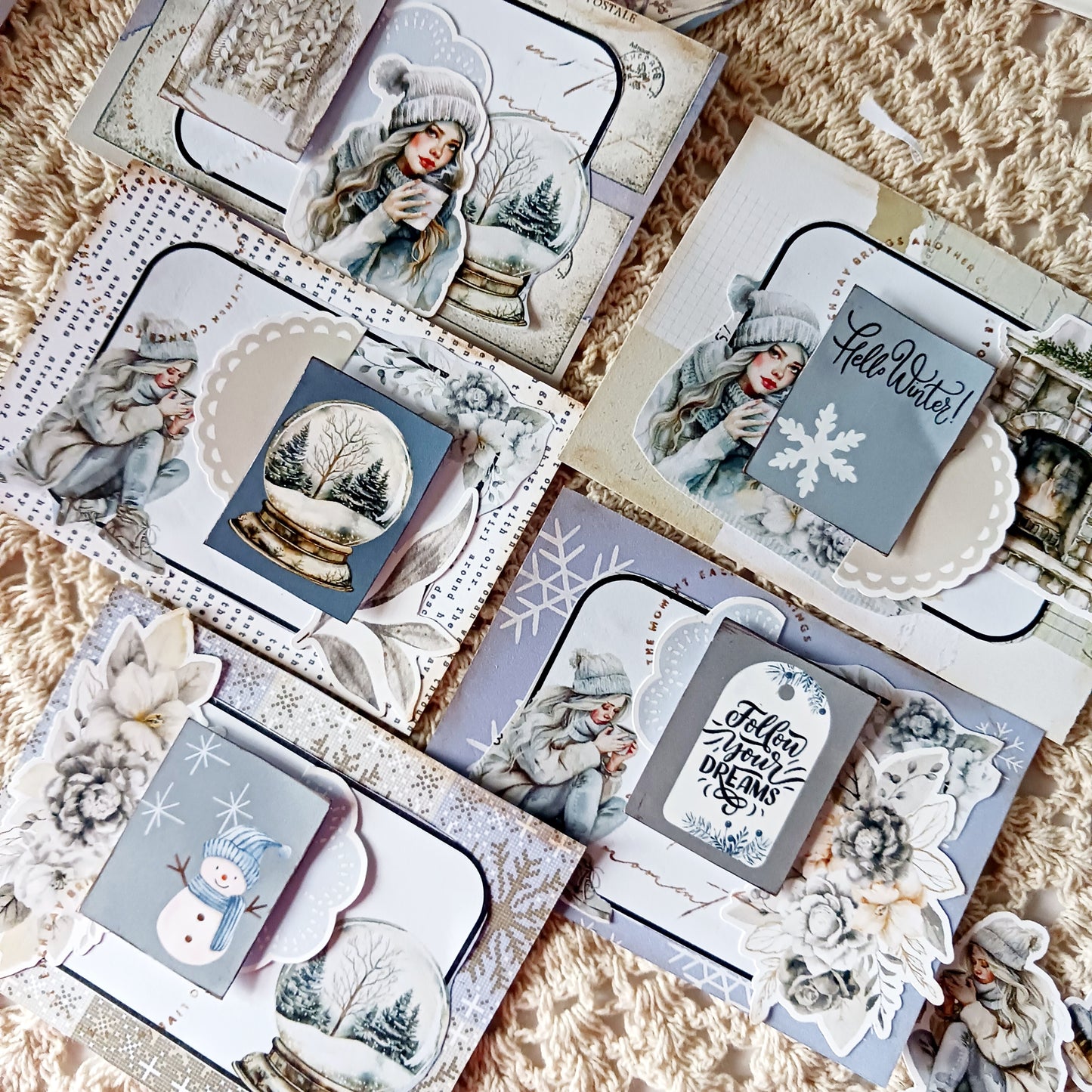 Sticker Sheets Bundle - Frosted Whispers
