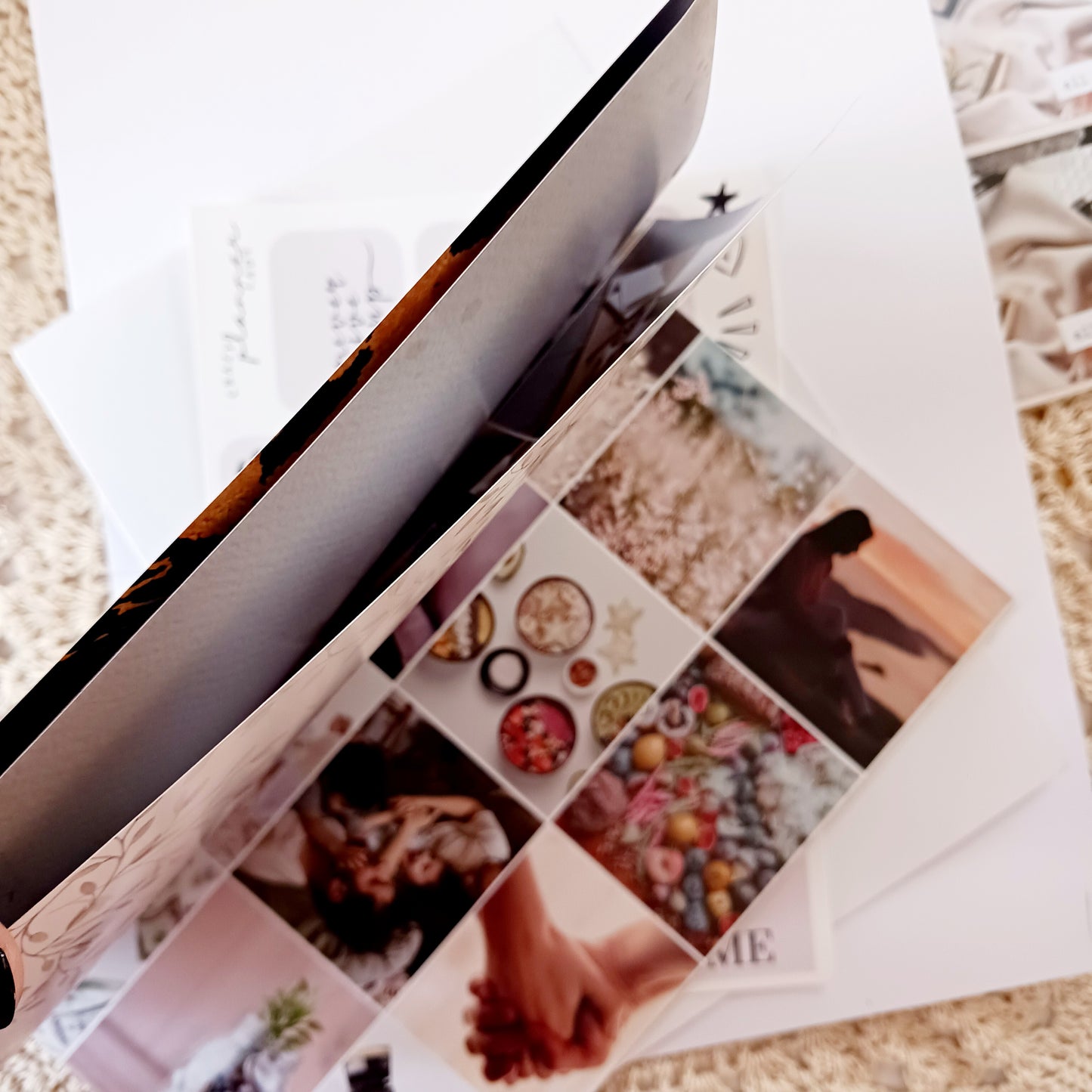 Fresh Start - Vision Board Kit for 2025 | Goal Setting & Manifestation Planner Kit | Aesthetic Journal Stickers
