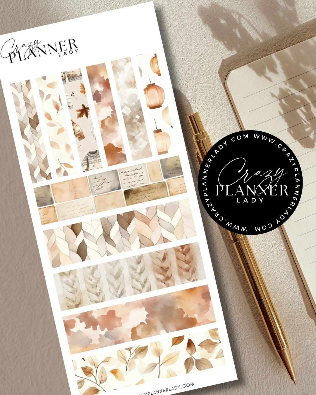 Autumn Sticker Set – Cozy day
