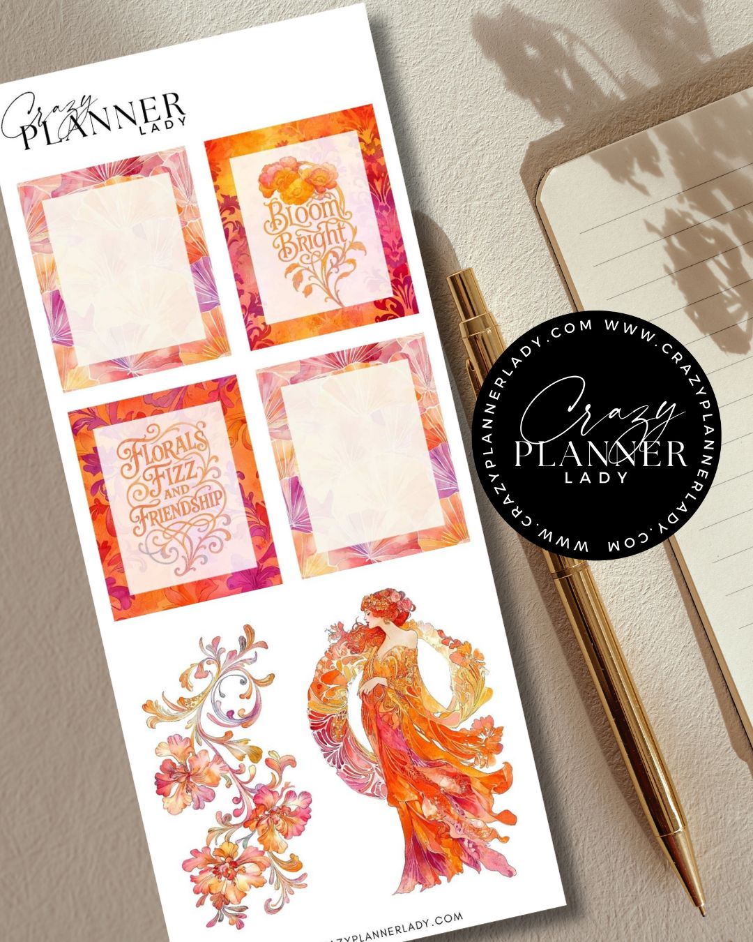 Autumn Sticker Set – Flourish