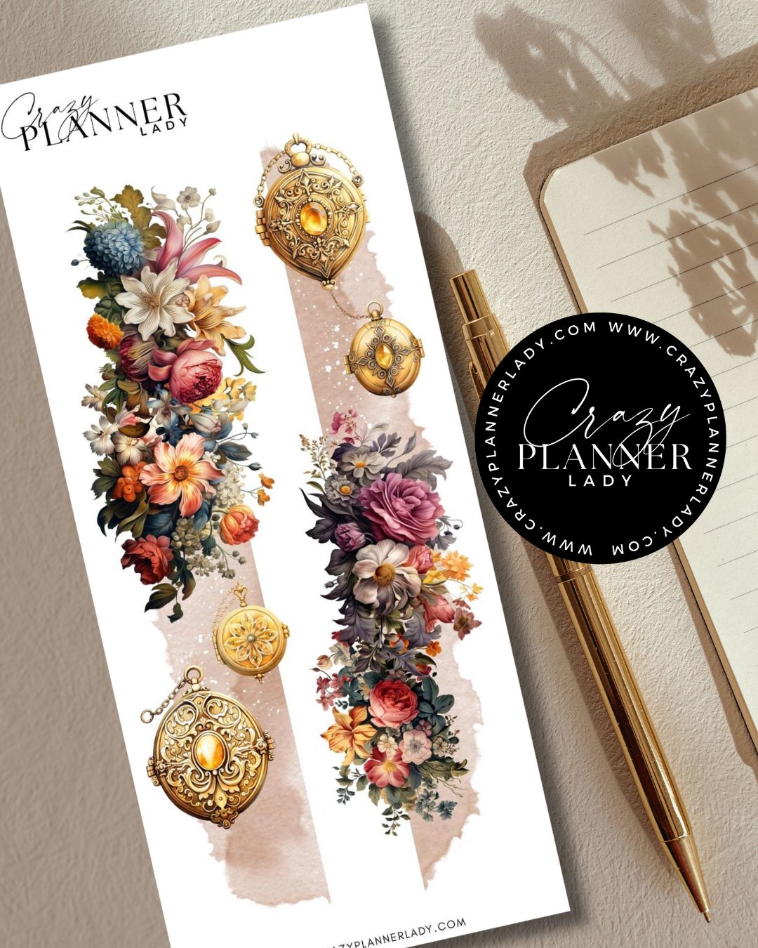 Autumn Sticker Set – Floral keys