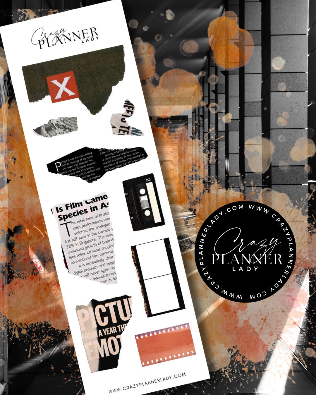 Autumn Sticker Bundle – 12 Cozy Fall Sticker Sheets for Journaling, Scrapbooking & Planners