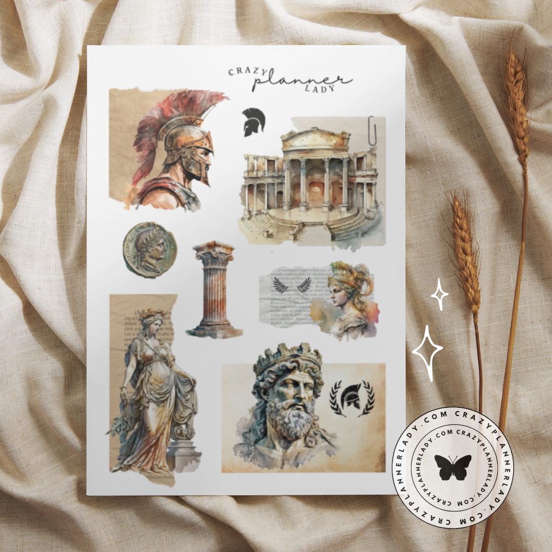 Ancient world stickers pack