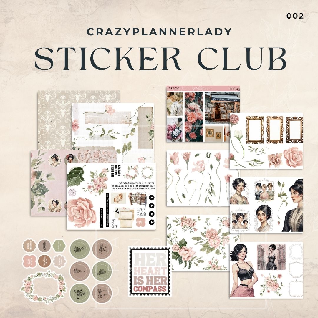 ✨ Join the Crazy Sticker Club! ✨ - Monthly Membership