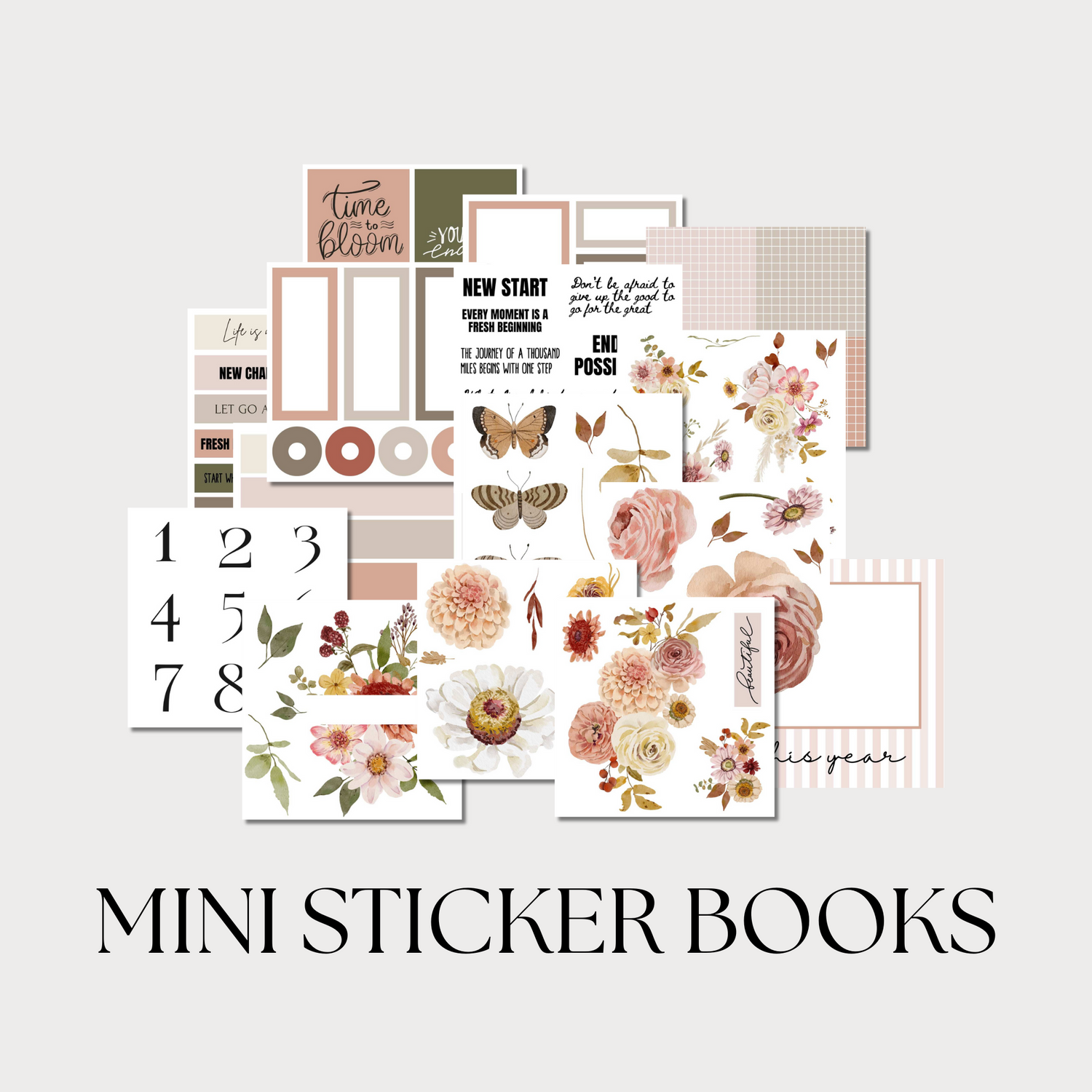 ✔ Sticker Book Mini