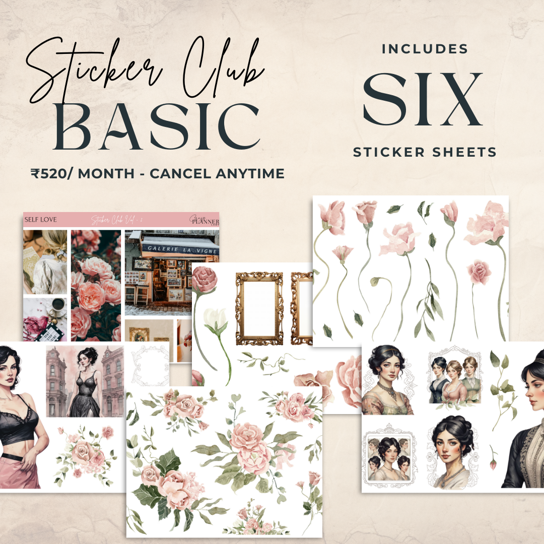 ✨ Join the Crazy Sticker Club! ✨ - Monthly Membership
