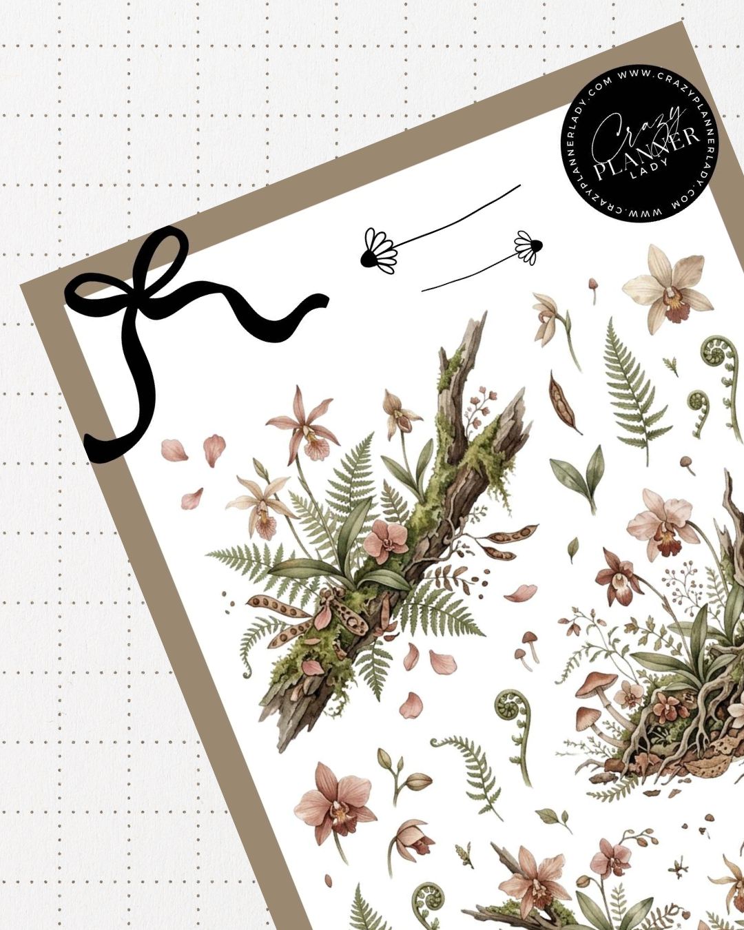 Painted by Nature Sticker Sheet | 02 | Watercolor Planner Stickers | Journal Stickers | Decorative Stickers
