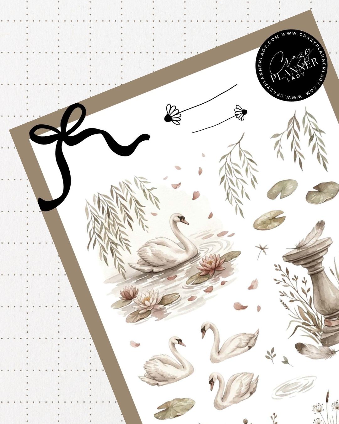 Painted by Nature Sticker Sheet | 01 | Watercolor Planner Stickers | Journal Stickers | Decorative Stickers
