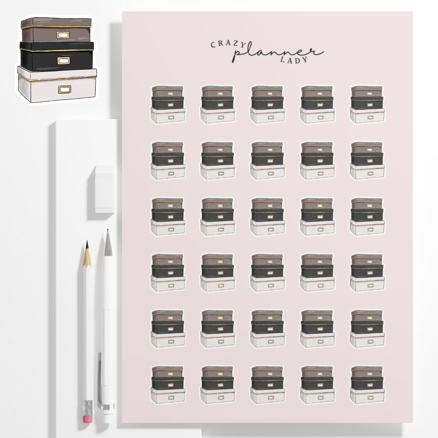 ✨ Functional Planner Stickers 2025 Collection ✨ Cute Icons