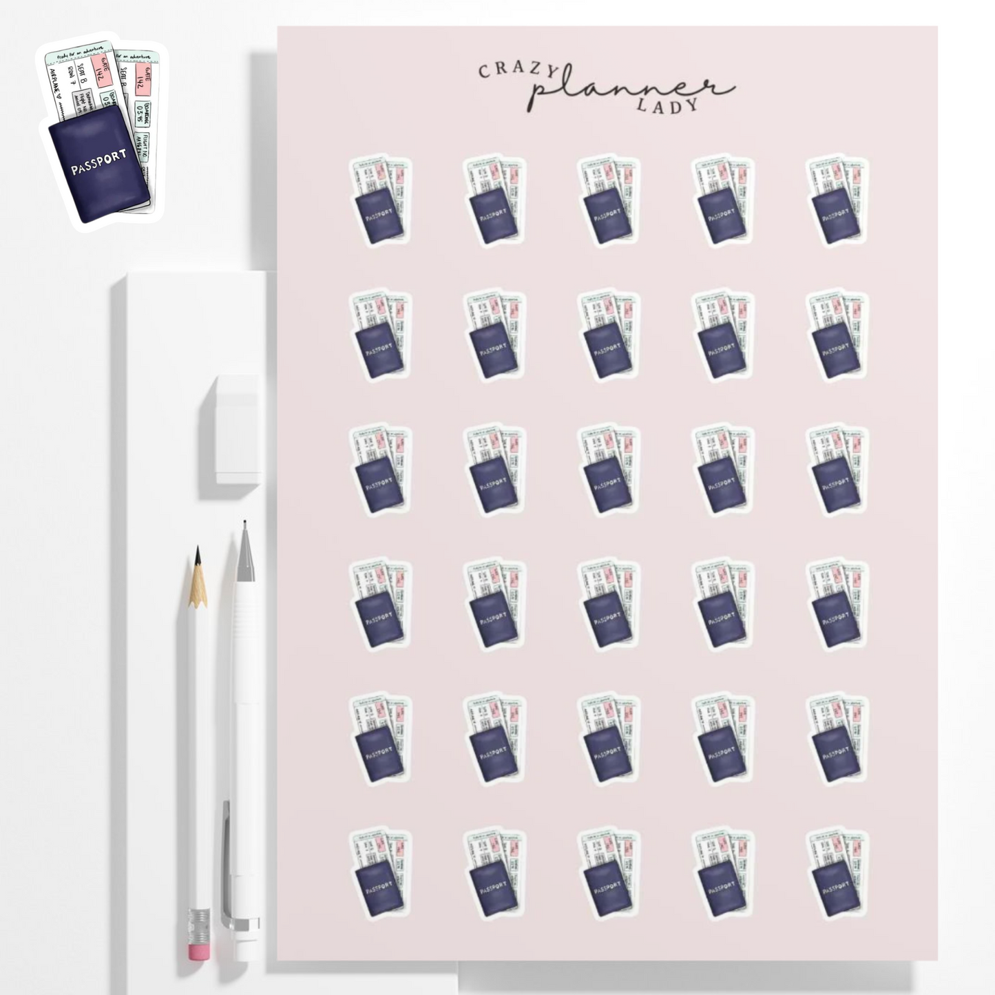 ✨ Functional Planner Stickers 2025 Collection ✨ Cute Icons