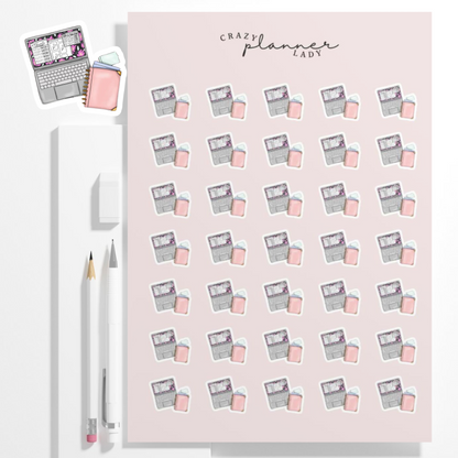 ✨ Functional Planner Stickers 2025 Collection ✨ Cute Icons