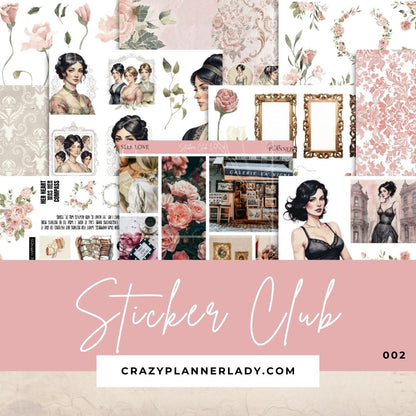 ✨ Join the Crazy Sticker Club! ✨ - Monthly Membership