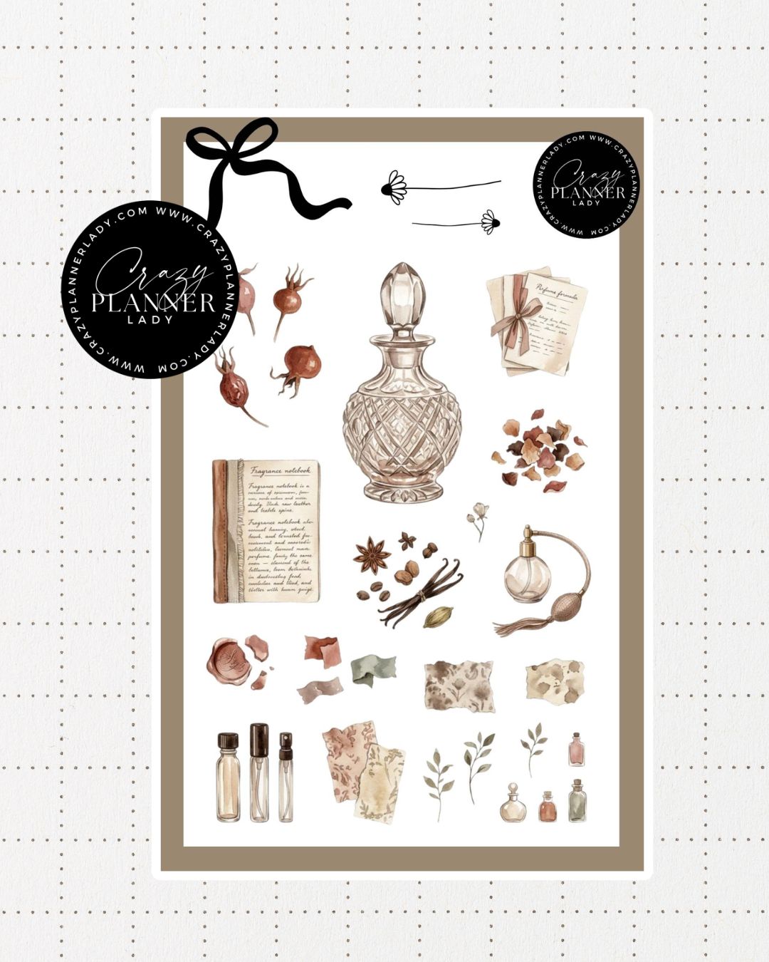 Painted by Nature Sticker Sheet | 09 | Watercolor Planner Stickers | Journal Stickers | Decorative Stickers
