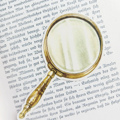 Vintage Magnifying Glass Sickers Pack