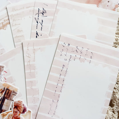 Cozy Mini Journal Kit - Stickers, Papers & Labels for Journaling