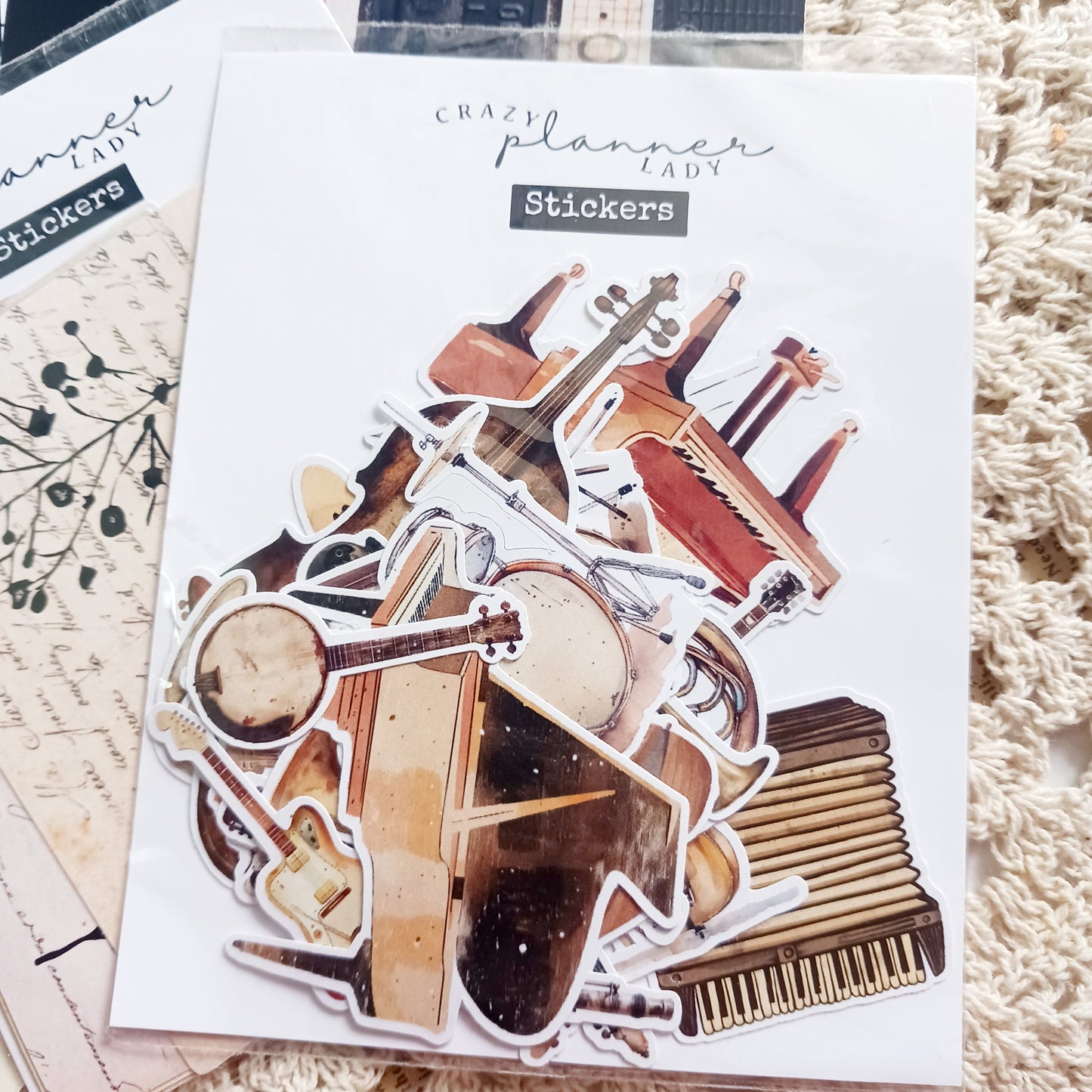 Music Mini Journal Kit - Journaling & Scrapbooking Essentials