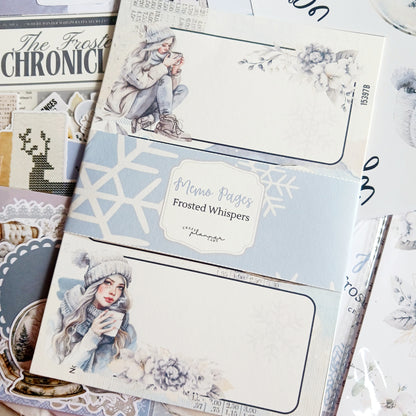 Memo Pages - Frosted Whispers