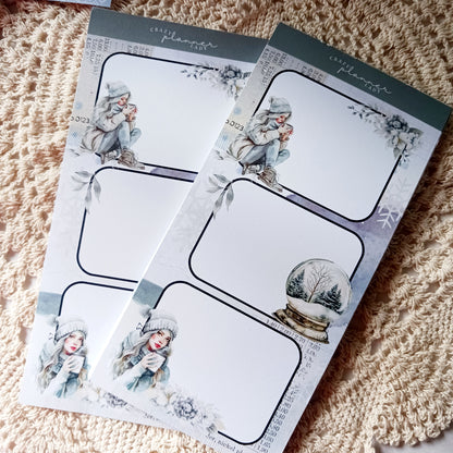 Note Pad - Frosted Whispers