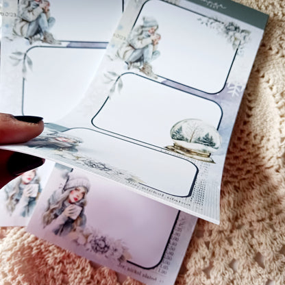 Note Pad - Frosted Whispers
