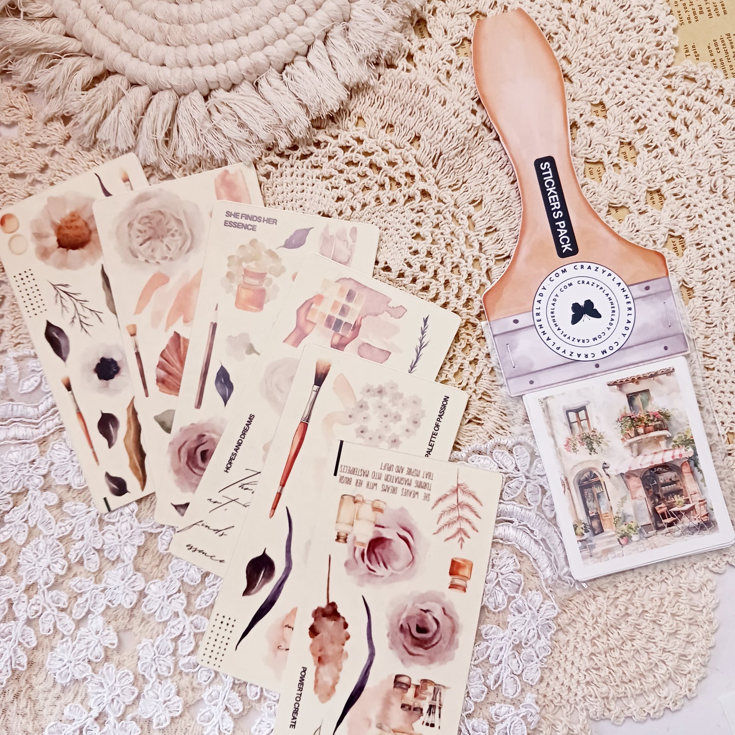 Stickers Set - Painter