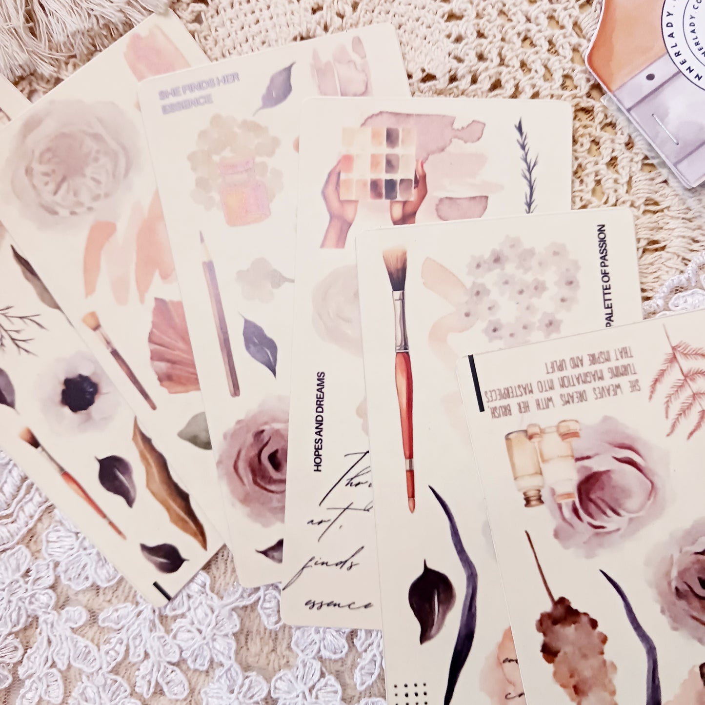 Stickers Set - Painter