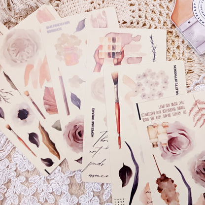 Stickers Set - Painter