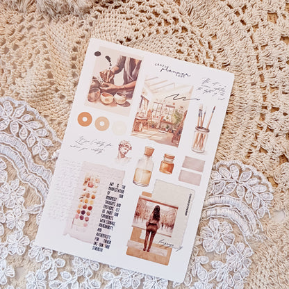 Stickers Sheet - art galery