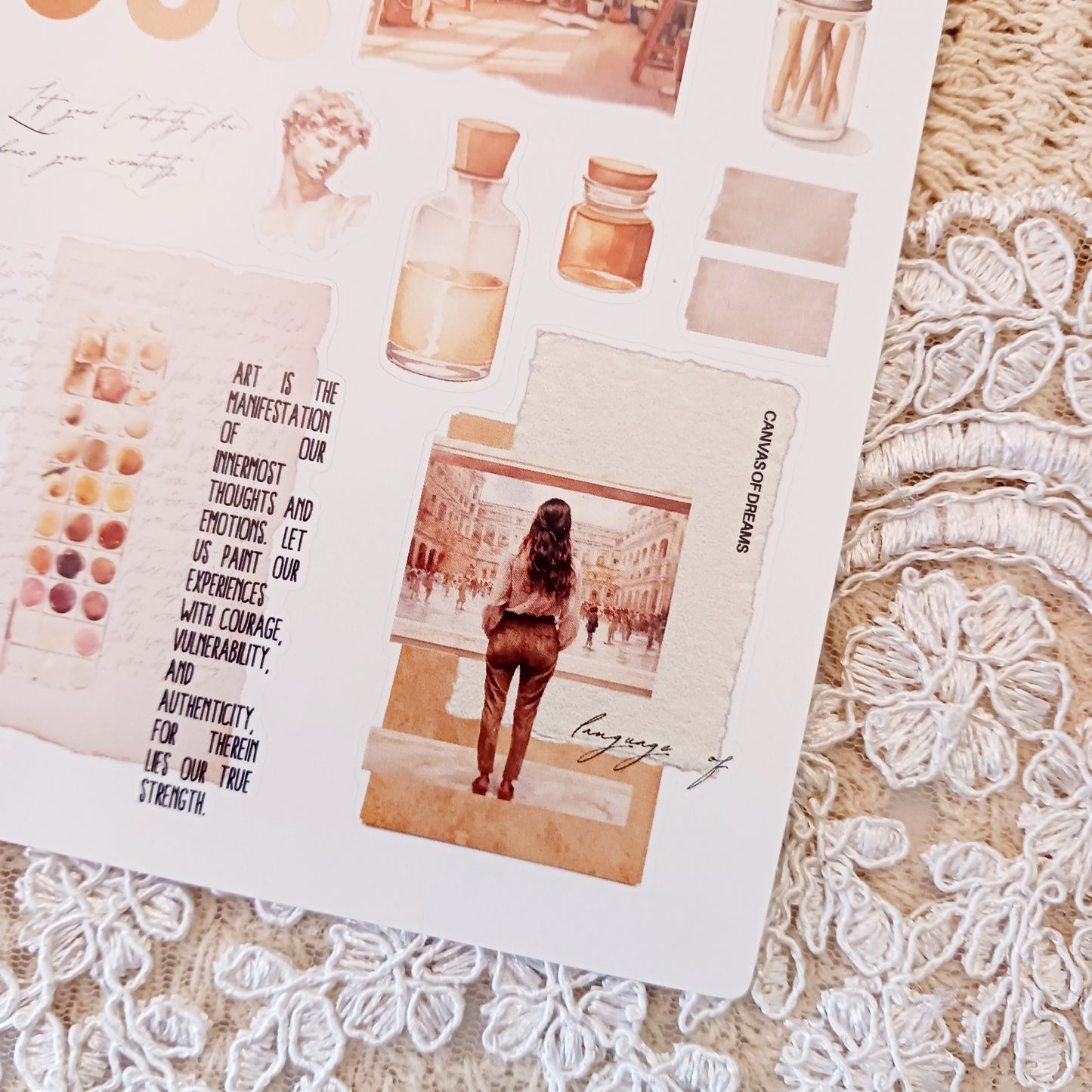 Stickers Sheet - art galery