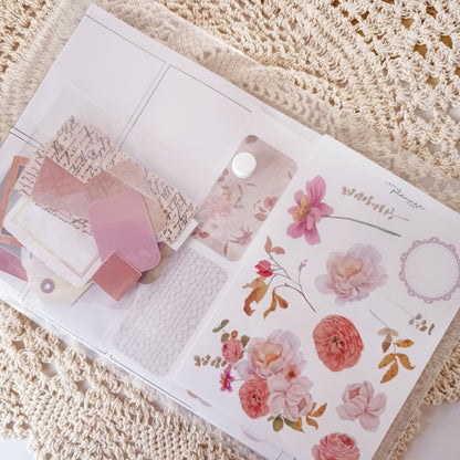 Fresh Start - Grid Journaling Kit | 30-Day Journal Challenge | Self-Reflection Planner Supplies