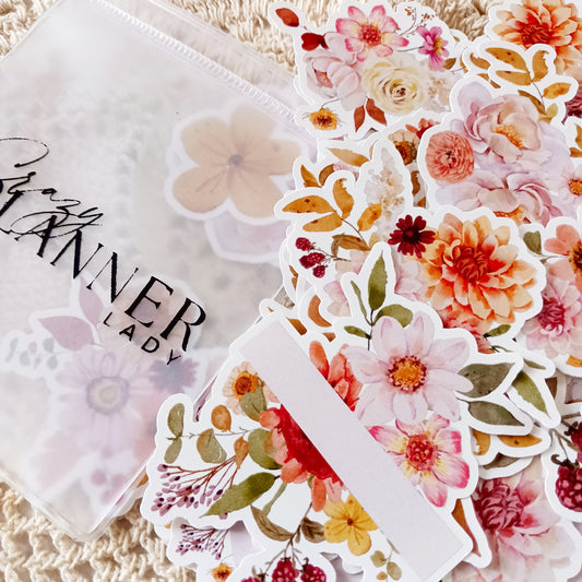 Fresh Start Sticker Pack | Aesthetic Stickers for Scrapbooking & Planning | Bullet Journal Decor