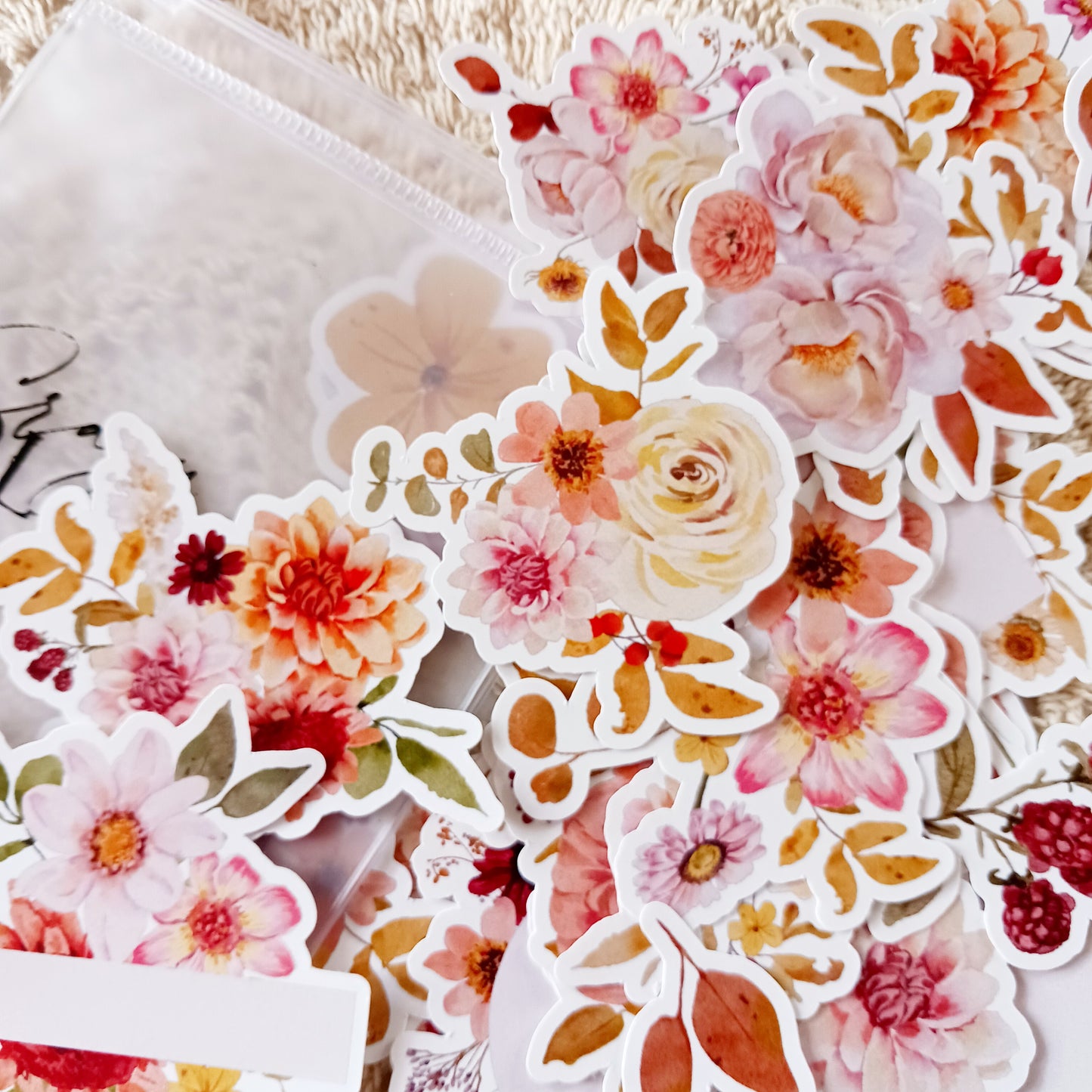 Fresh Start Sticker Pack | Aesthetic Stickers for Scrapbooking & Planning | Bullet Journal Decor