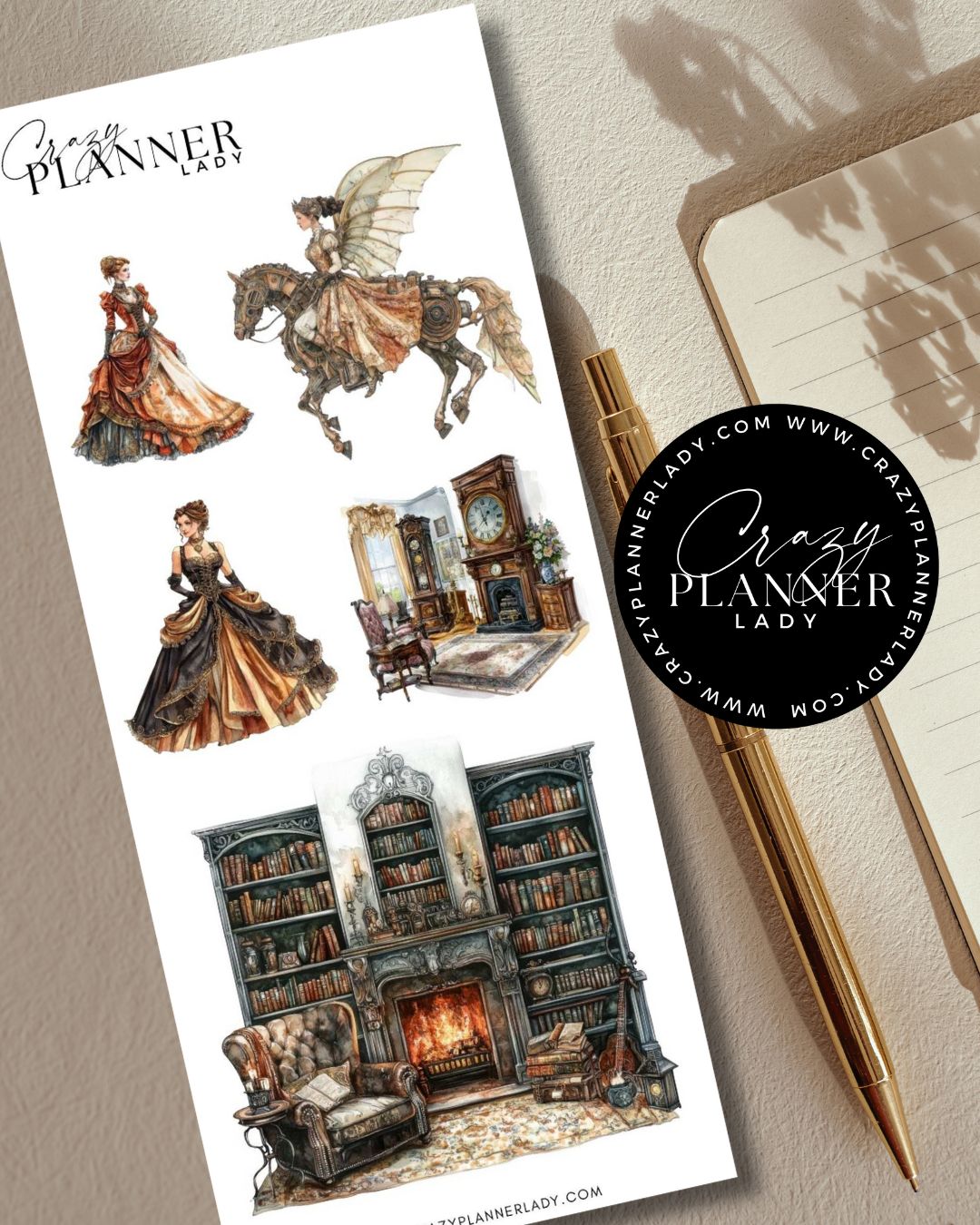 Autumn Sticker Set – Steampunk