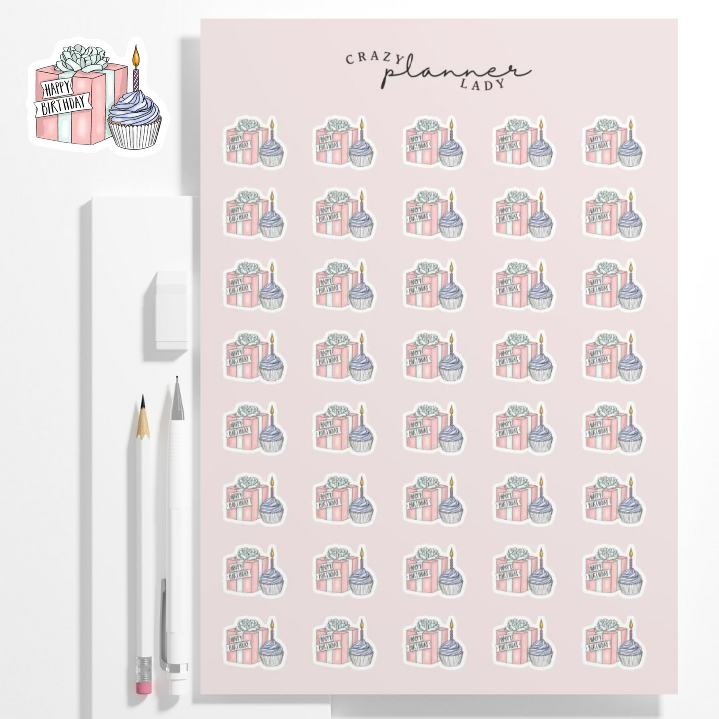 ✨ Functional Planner Stickers 2025 Collection ✨ Cute Icons