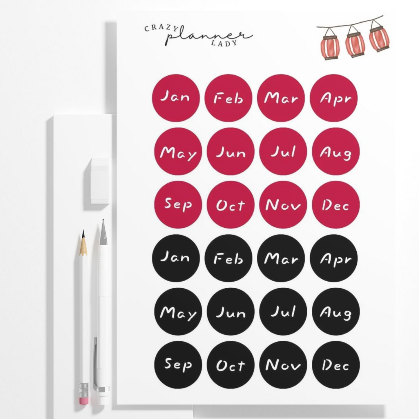 ✨ Functional Planner Stickers 2025 Collection ✨Japanese Style