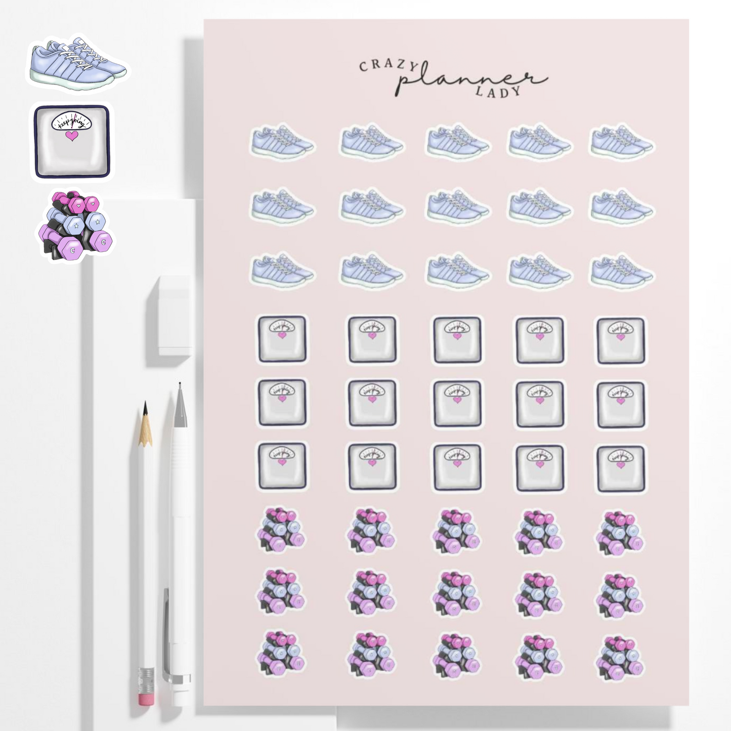 ✨ Functional Planner Stickers 2025 Collection ✨ Cute Icons