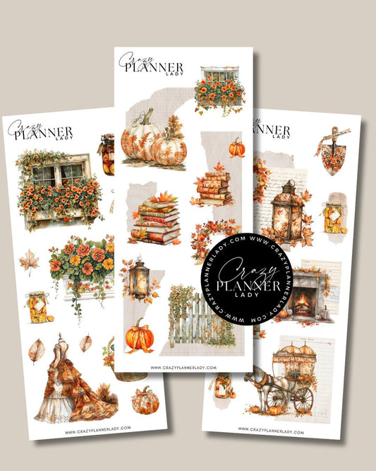 Autumn Sticker Set – meadow