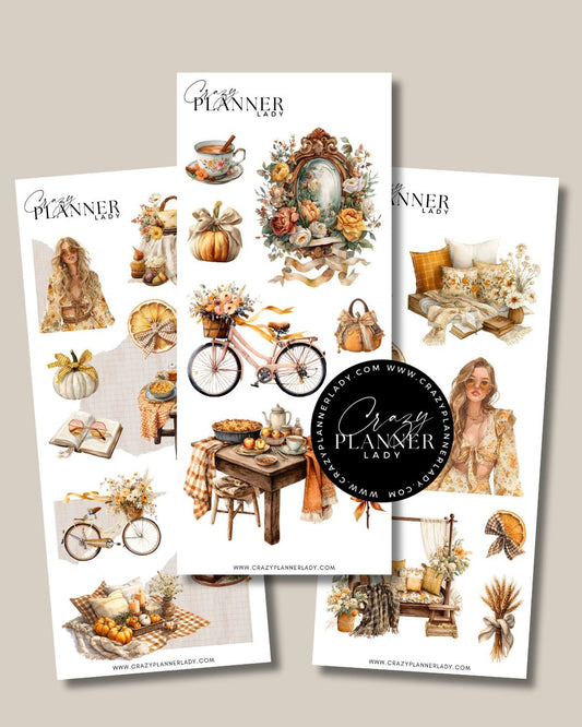 Autumn Sticker Set – Boho