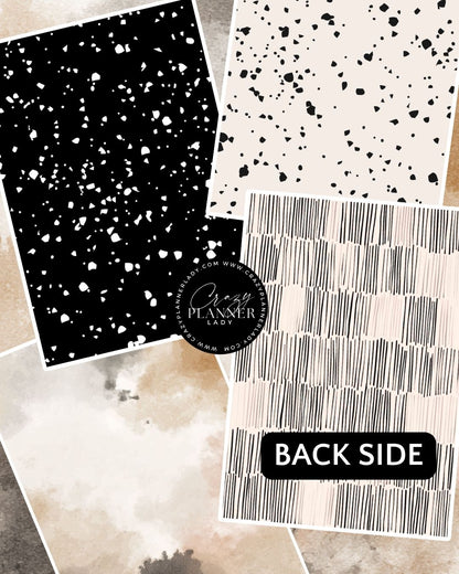 Double Sided Scrapbook Papers (4 pcs) | 5x7 Inch Paper Pack