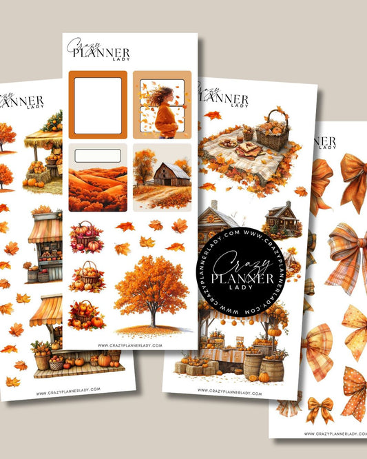 Autumn Sticker Set – Nature Walk