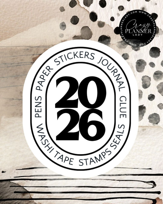 Holographic Die Cut Sticker | 2026 |  Laminated Vinyl Sticker