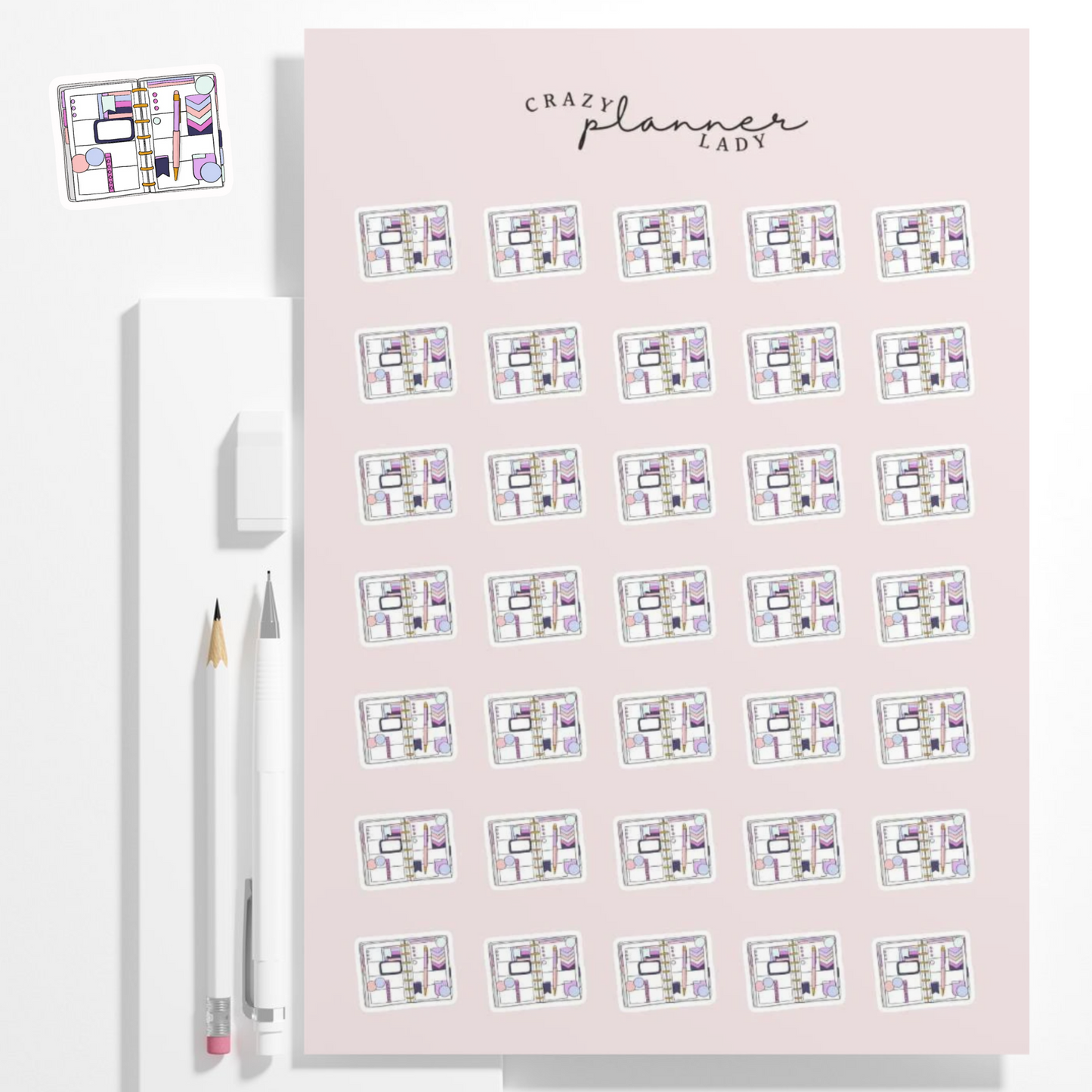 ✨ Functional Planner Stickers 2025 Collection ✨ Cute Icons