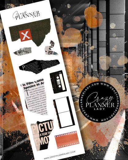 Autumn Sticker Bundle – 12 Cozy Fall Sticker Sheets for Journaling, Scrapbooking & Planners