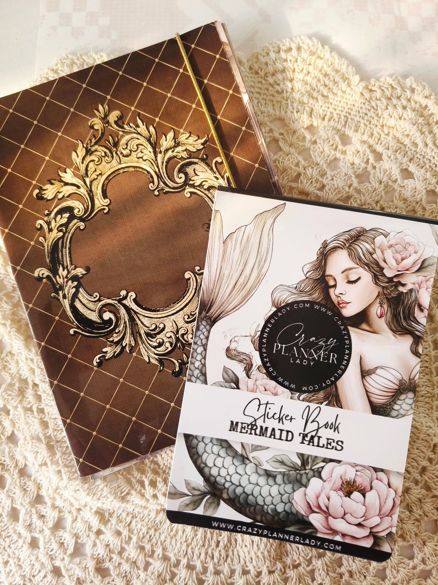 Mermaid Dreams Sticker Book – 20-Page A6 Fantasy Sticker Booklet, Ocean & Sea Witch Aesthetic