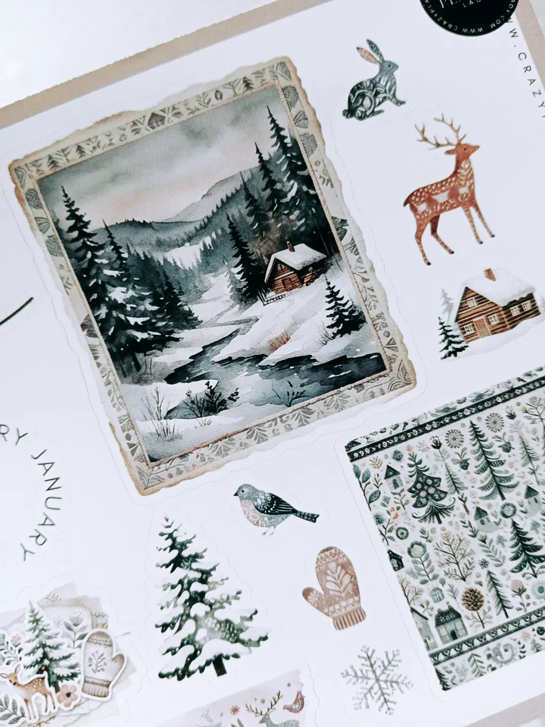 Seasonal Planner Sticker Collection | 12 Premium Velvet Matte Deco Sticker Sheets for Journals, Planners & Scrapbooking