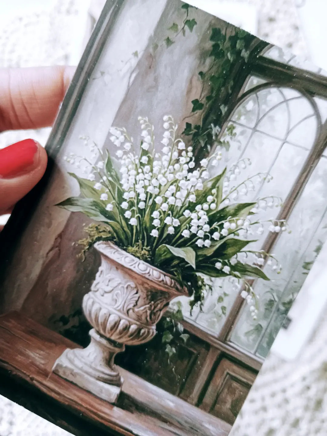 Lily of the Valley Botanical Journaling Kit | Floral Ephemera, Vintage Frames, Sticker Sheets & Die Cuts