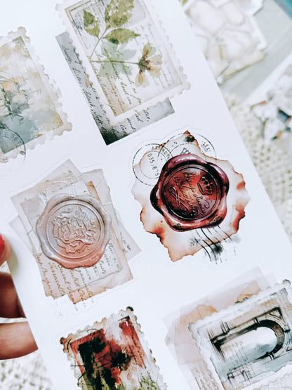 Artist's Atelier Creative Journaling Kit | Vintage Art Studio Collage Papers, Sticker Sheets & Die Cuts